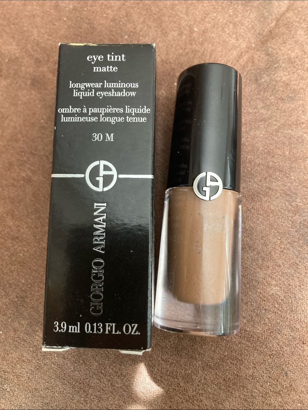 Giorgio Armani Eye Tint Matte Liquid Eyeshadow - Soft Brown / Cedar